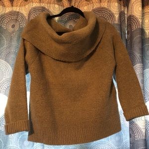 Christina Off-Shoulder Gray Sweater NWT